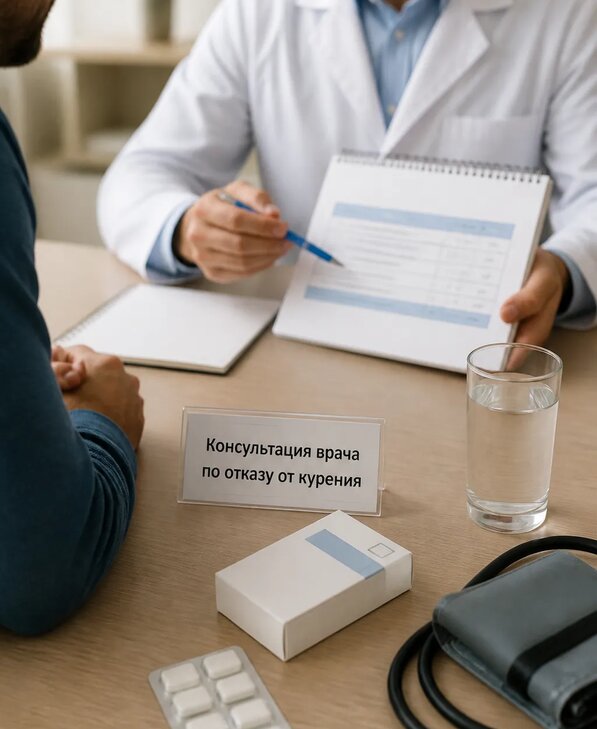 Консультация врача по отказу от курения для взрослых в Саратове